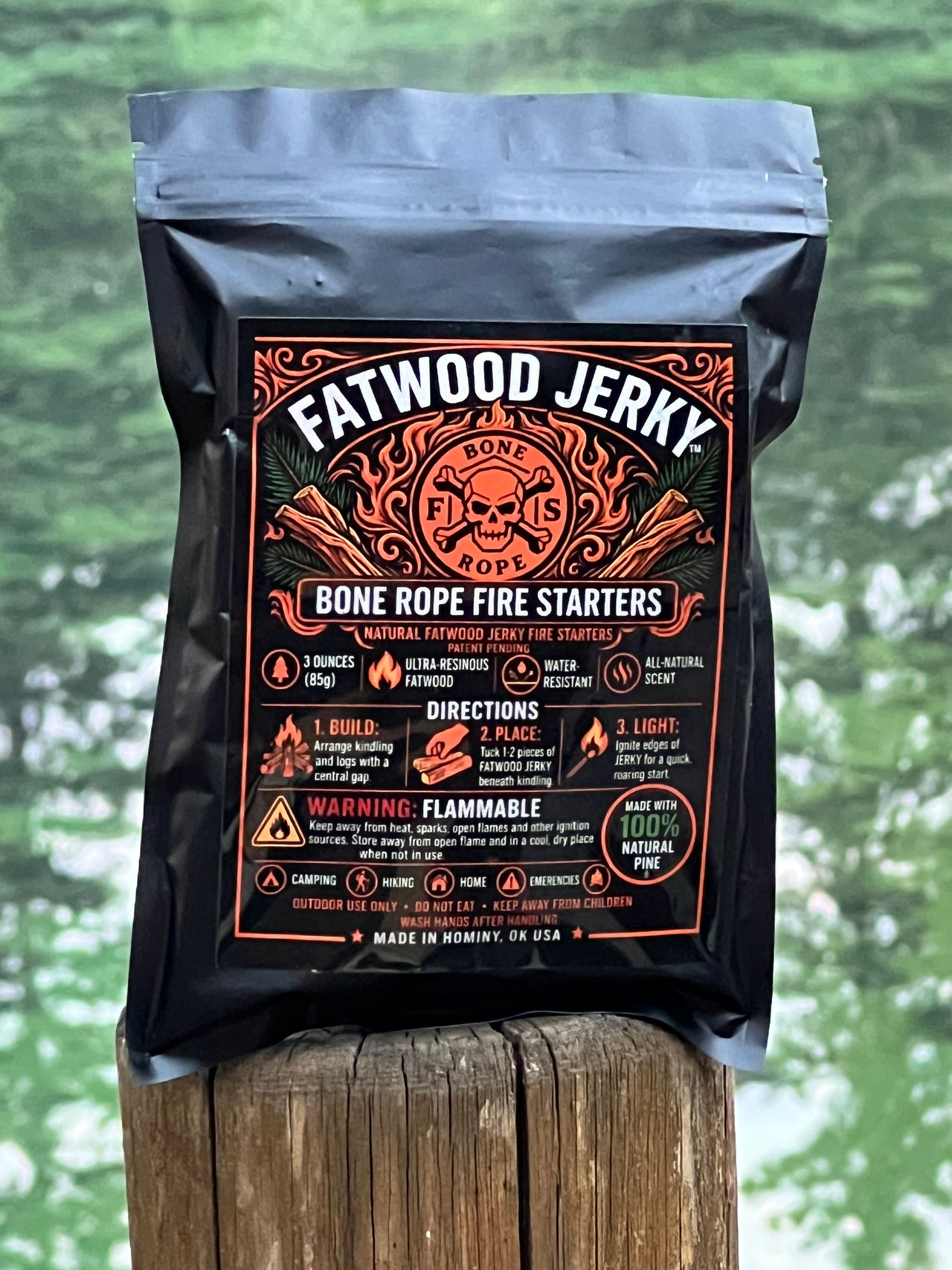 FATWOOD JERKY Fire Starter