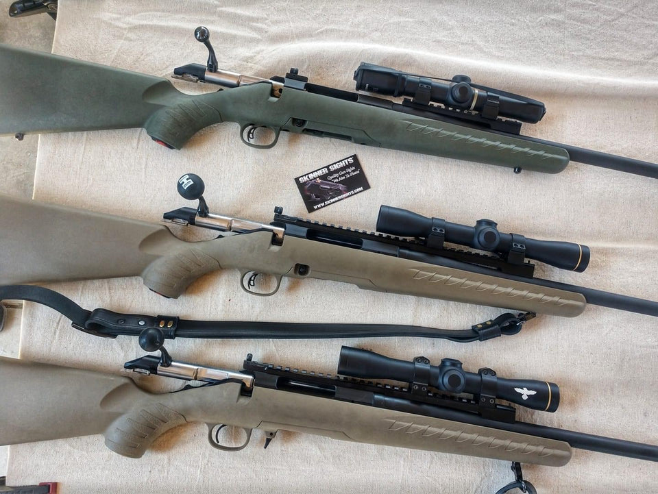 Picatinny Rail with Integrated Peep