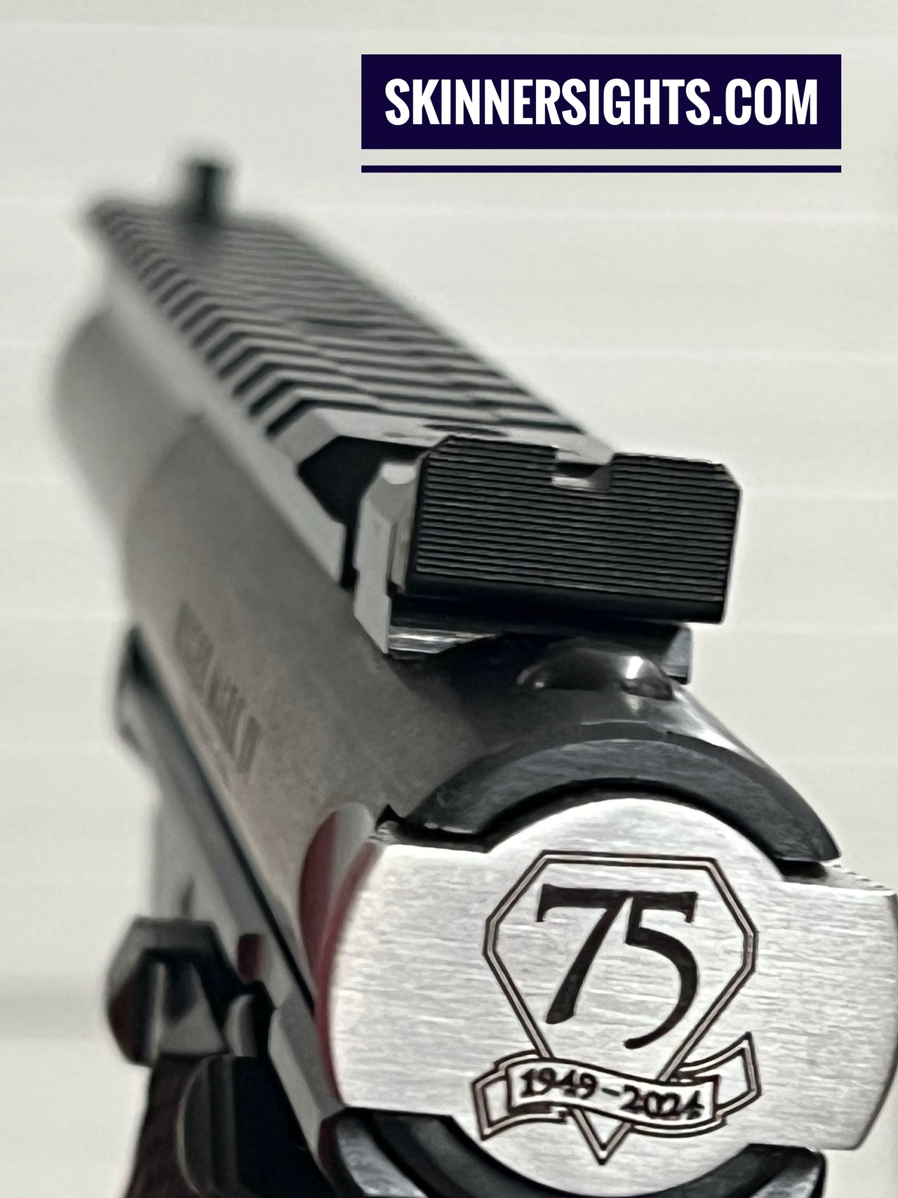 Ruger 22 Auto 5 1/2” Bull Barrel Optics Mount