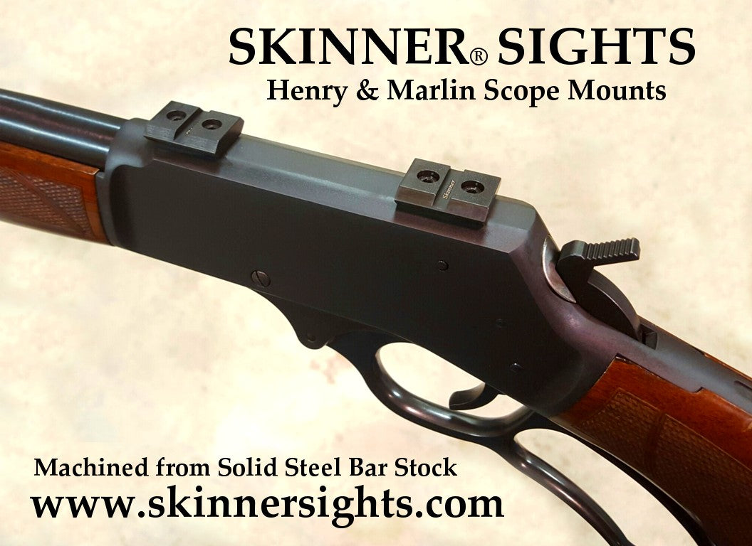 Two-Piece Solid Steel Scope Mounts