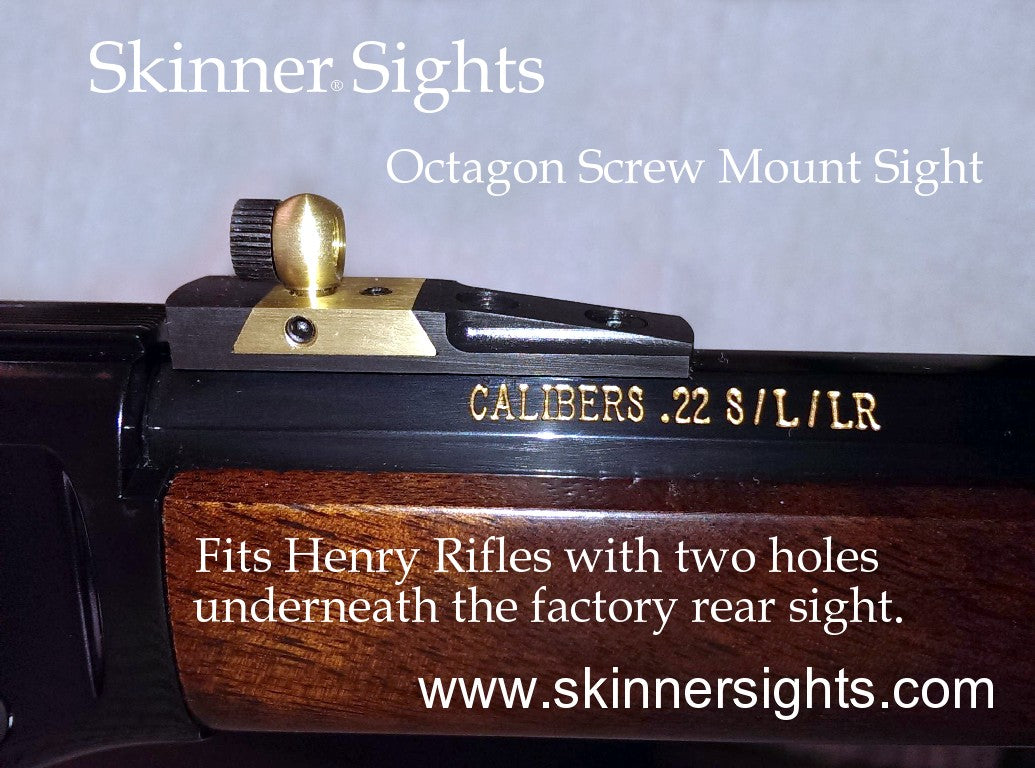 Henry "OCTAGON SCREW MOUNT" Sight