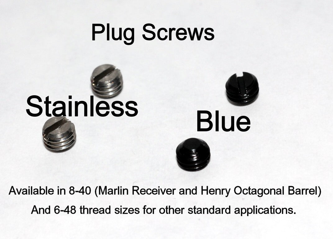 Plug Screws