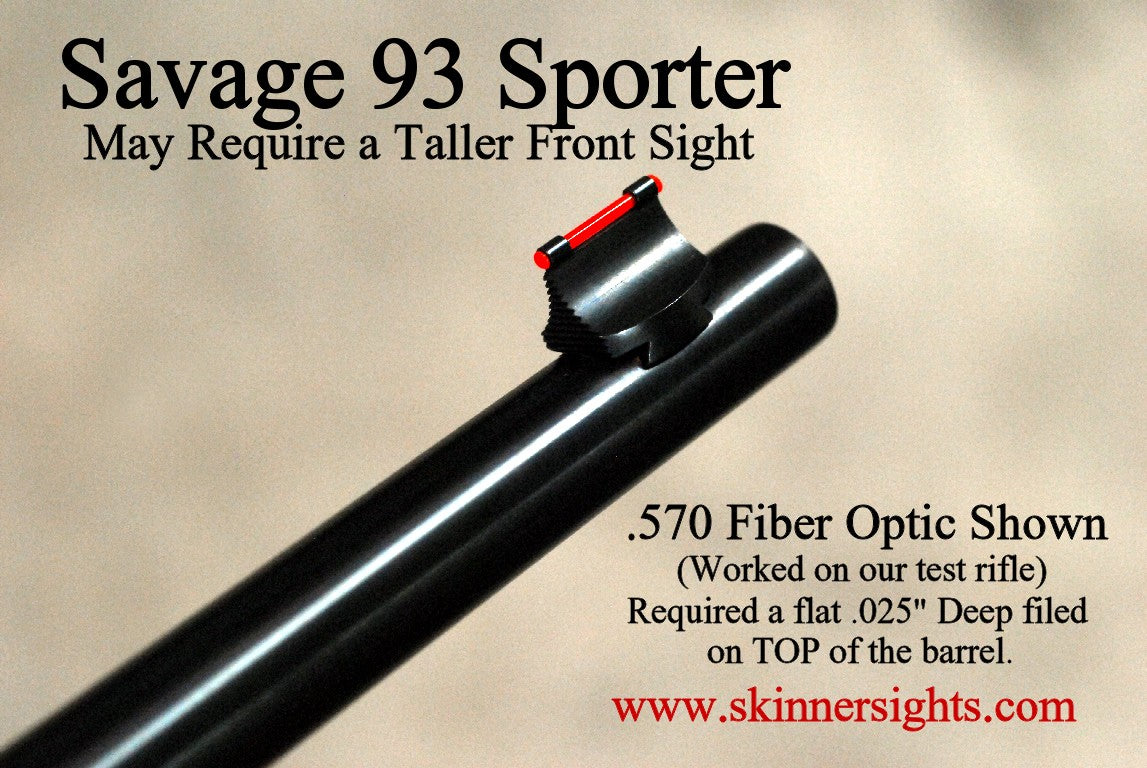 Savage Model 93 Sight